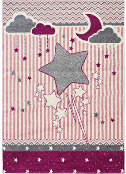 Παιδικό Χαλί 014 PINK 133-x-190-εκ