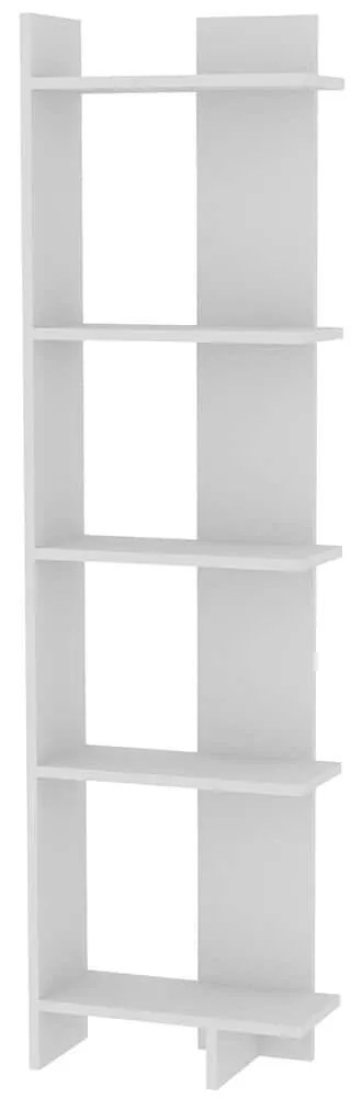 Βιβλιοθήκη Als 875ZNA3601 45x22x170cm White