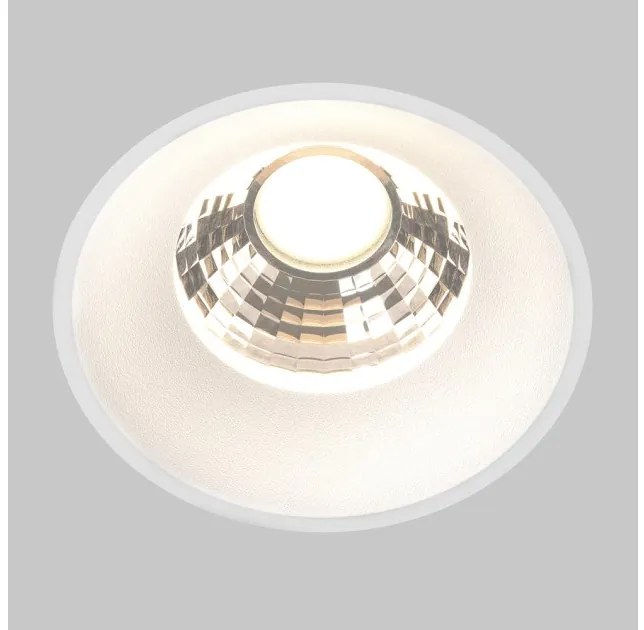 Χωνευτό Σποτ Φωτιστικό Οροφής LED 12W Λευκό Trimless Round DL058-12W3K-TRS-W Maytoni DL058-12W3K-TRS-W