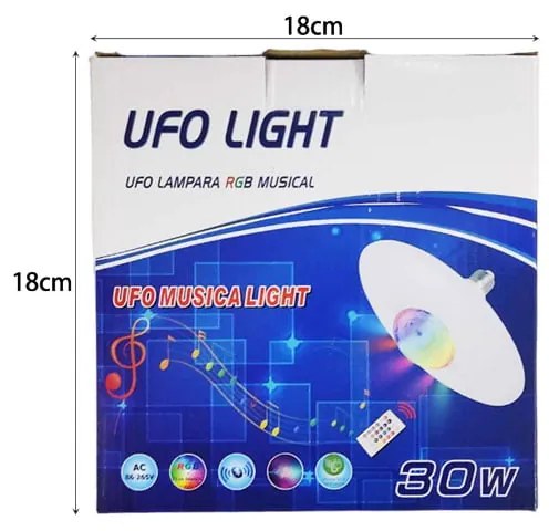 LED RGB λάμπα - Ufo RGB Light