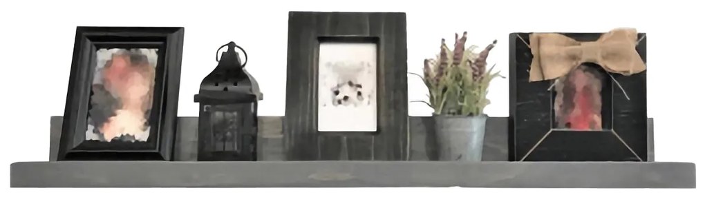 Ράφι Τοίχου ArteLibre AMIDA Γκρι Ξύλο 70x10x7cm-14870232