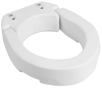 VEVOR Raised Toilet Seat, 136.1 kg Load Capacity, 88.9 mm Lift Height, Commode Elevated Toilet Seat Riser with Enlarged Opening for Seniors, Elderly, Handicap, Disabled, and Adults, Fits Round Bowl