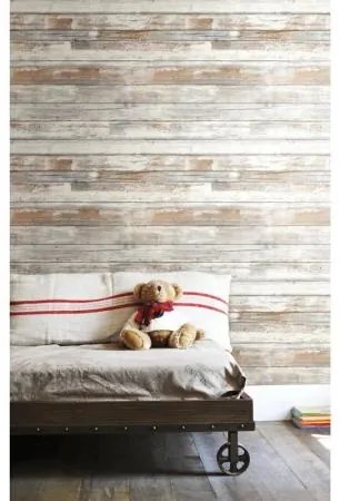 Αυτοκόλλητη Ταπετσαρία Distressed Wood Peel KAL.RMK9050