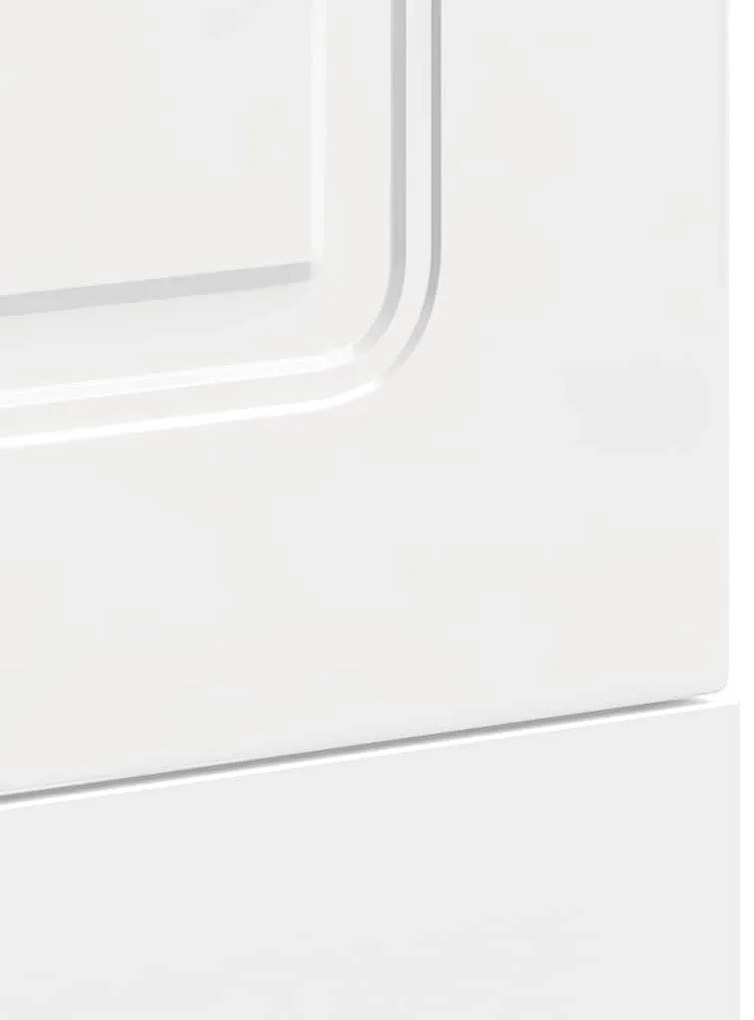 Πίνακας πλυντηρίου πιάτων "Kalmar" High Gloss White 45x1,5x67cm - Λευκό