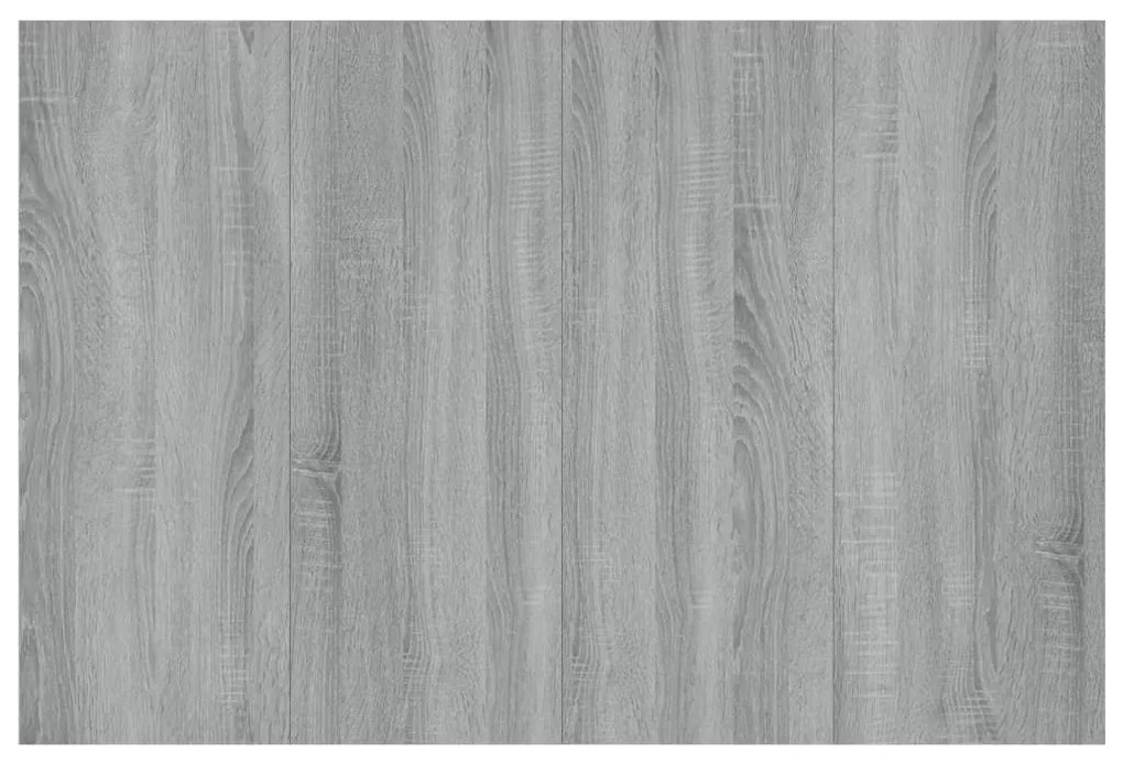 Κεφαλάρι Κρεβατιού Γκρι Sonoma 120x1,5x80 εκ. Επεξεργ. Ξύλο - Γκρι