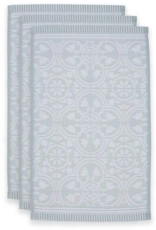 ΣΕΤ ΠΕΤΣΕΤΕΣ ΧΕΡΙΩΝ 30x50cm 3 ΤΕΜ. PIP STUDIO - TILE DE PIP LIGHT BLUE