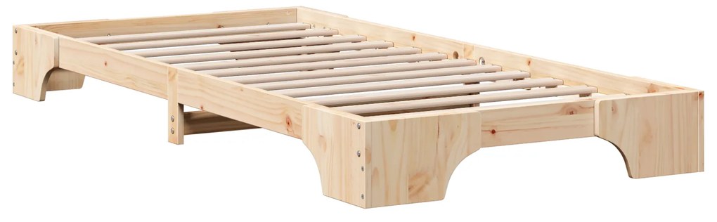 vidaXL Κρεβάτι 90x190 cm Ξύλο Πεύκο