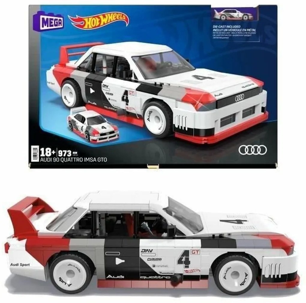 Παιχνίδι Kατασκευή Megablocks HOT WHEELS COLLECTOR AUDI