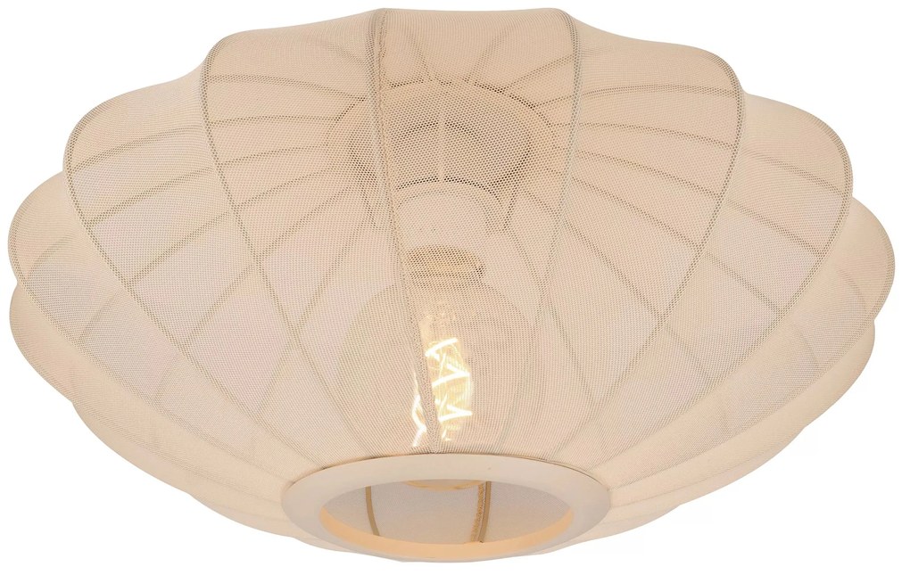 Φωτιστικό Οροφής Lucide 03147-40-38 CORINA Μπεζ/Κρεμ (Beige/Creme)
