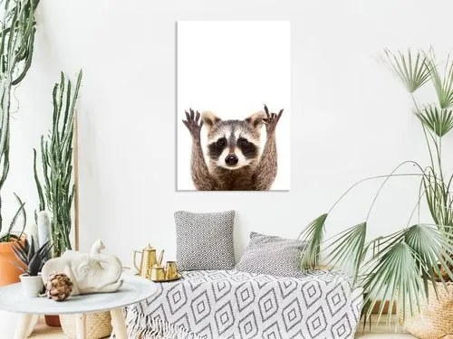 Πίνακας - Raccoon (1 Part) Vertical - 40x60