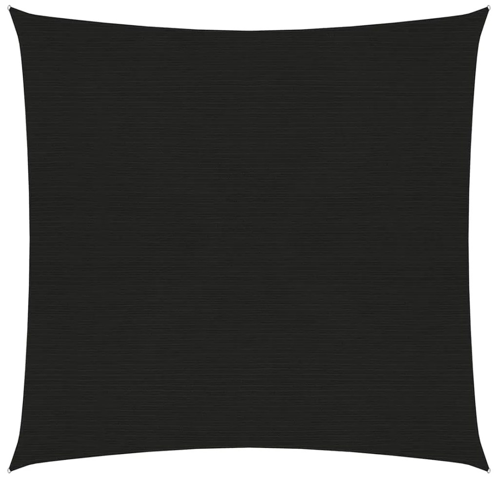 Πανί Σκίασης Μαύρο 2,5 x 2,5 μ. από HDPE 160 γρ./μ²