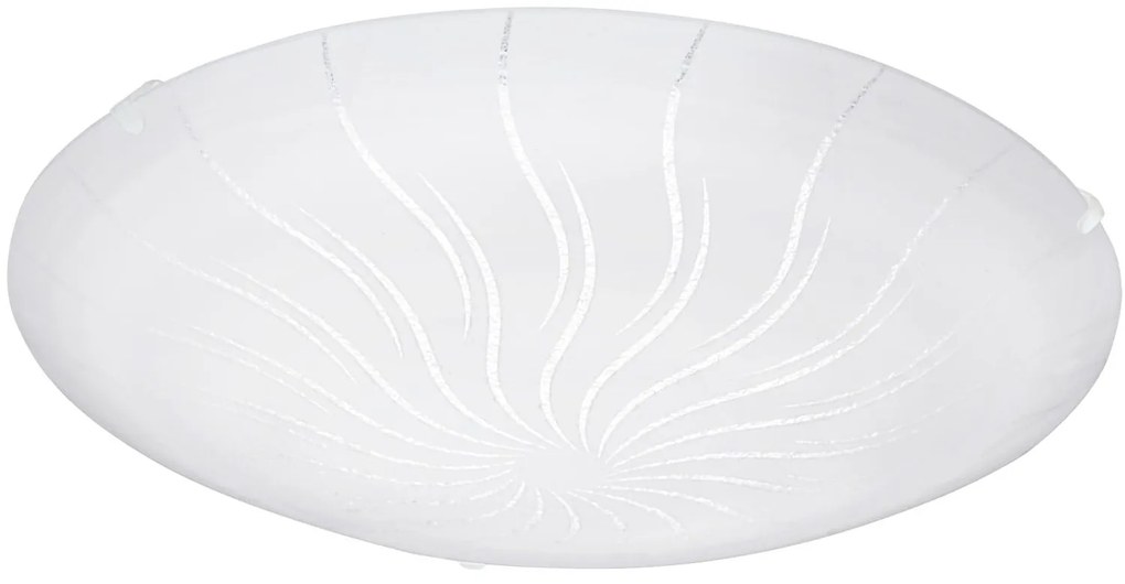 Φωτιστικό Οροφής Led Margitta 1 96091 White Eglo Μέταλλο,Γυαλί