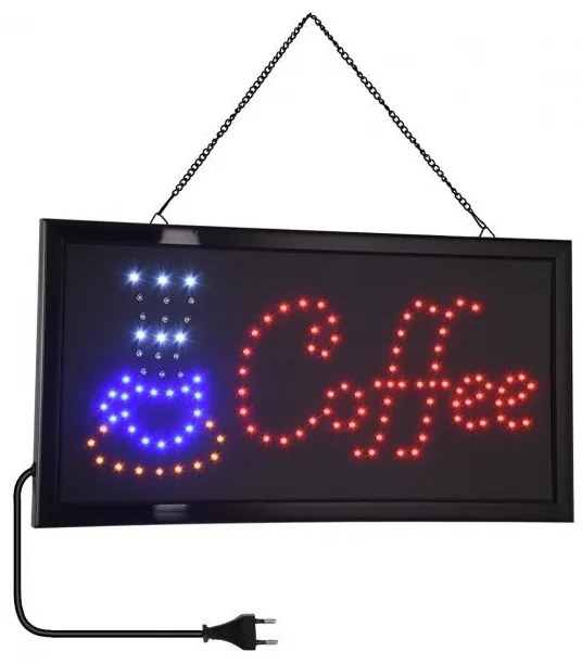 Διακοσμητικό Φωτιστικό Ταμπέλα LED COFFEE75686 Globostar 75686