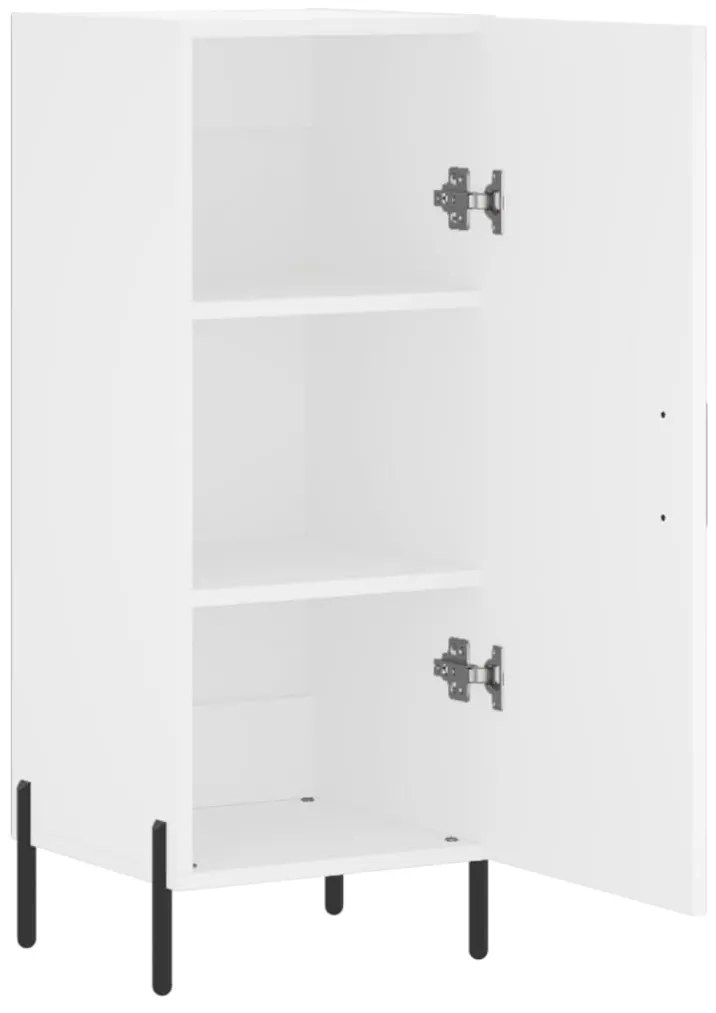 vidaXL Ντουλάπι Λευκό 34,5 x 34 x 90 εκ. από Επεξεργασμένο Ξύλο
