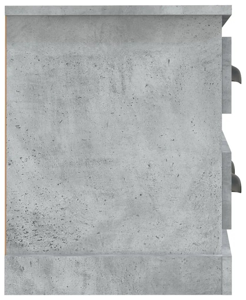 vidaXL Έπιπλο Τηλεόρασης Γκρι Σκυρ. 100x35,5x45 εκ. Επεξ. Ξύλο