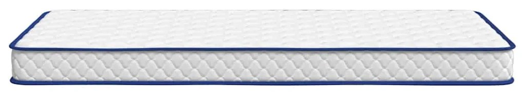 vidaXL Στρώμα με Αφρό Μνήμης Λευκό 90x190x17 εκ. μαλακό