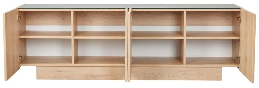 CUBIUS TV STAND 4ΠΟΡΤΕΣ ΦΥΣΙΚΟ 182x39xH59cm - 05-0809