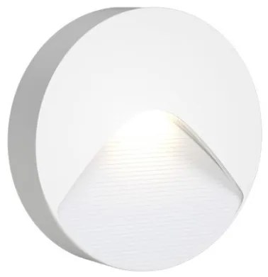 Απλίκα Φωτιστικό Τοίχου Κλιμακοστασίου IP65 LED 2W 3000K-4000K-6000K Horseshoe IT Lighting-80201920-Λευκό 80201920