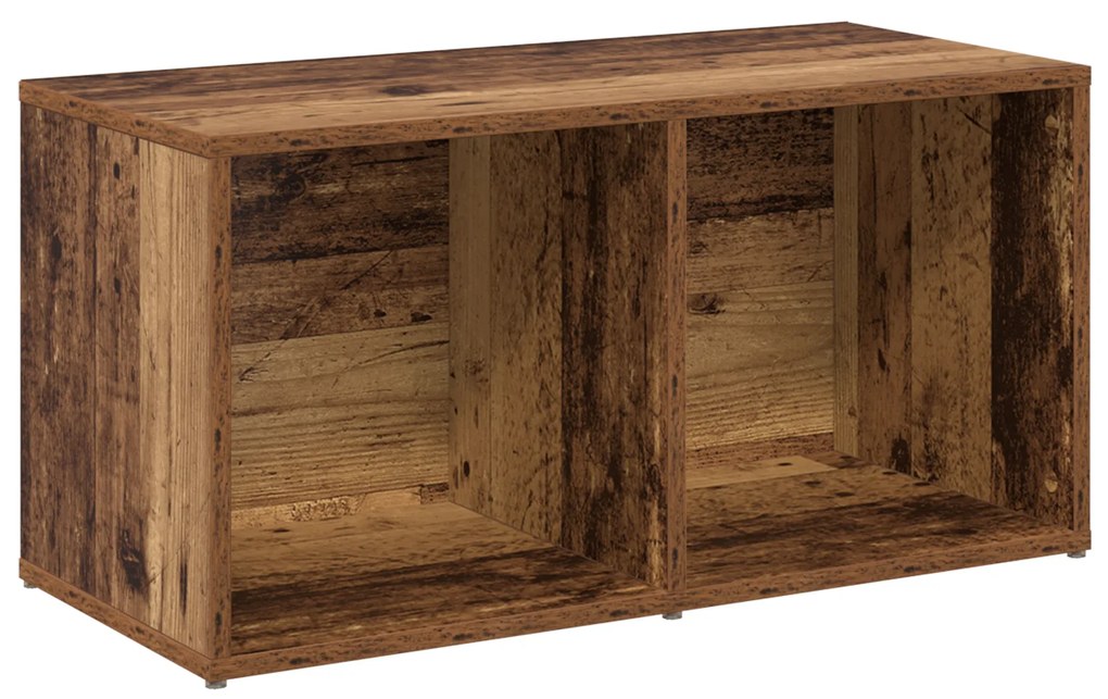 vidaXL Σετ επίπλου τηλεόρασης 4 pcs Παλαιό ξύλο 37 x 35 x 72 εκ.