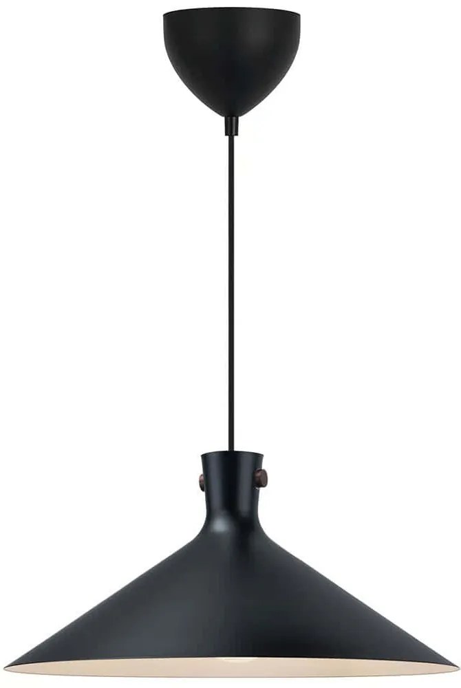 Φωτιστικό Οροφής Dorina 2512143003 Φ45x21,6cm E27 60W Black Nordlux