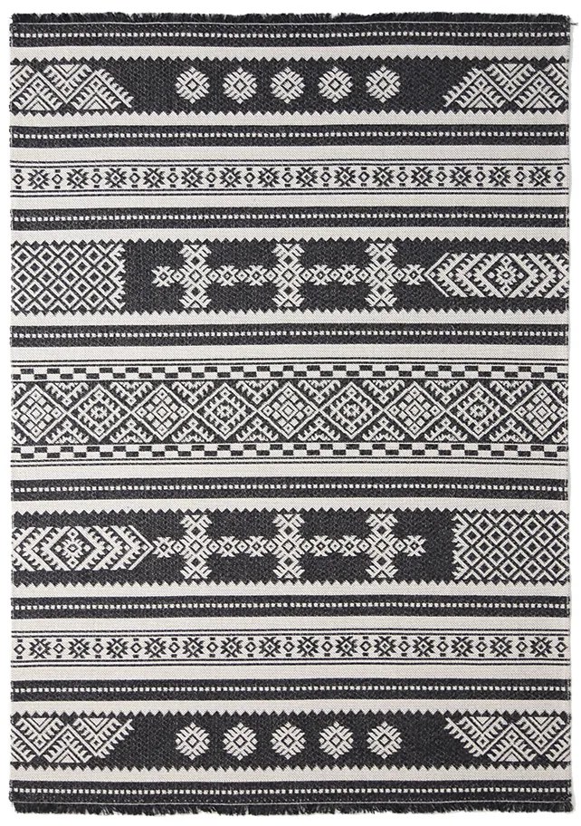 Χαλί Casa Cotton BLACK 22095 Royal Carpet - 67 x 200 cm