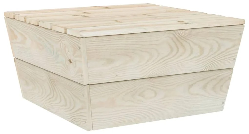 vidaXL Τραπέζια Κήπου 2 τεμ. 60x60x30 εκ. Εμποτισμένο Ξύλο Ερυθρελάτης