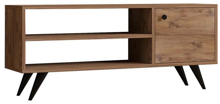 Έπιπλο τηλεόρασης Wison pakoworld σε sonoma απόχρωση 120x29x50εκ