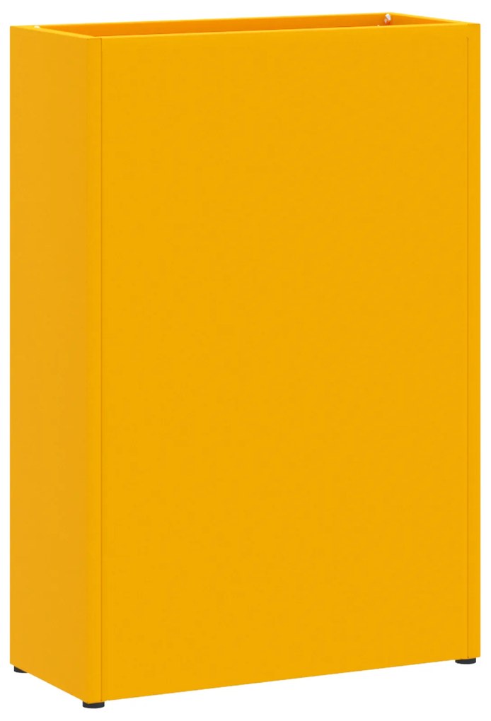 vidaXL Στηρίγματα ομπρελών μουσταρδί, 28x12x41 cm, Ατσάλι