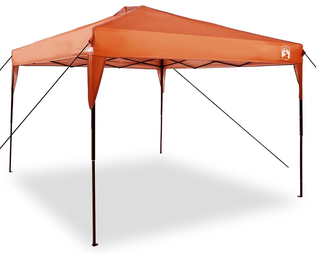 vidaXL Σκηνή Canopy Pop-up Πορτοκαλί 300 x 300 cm ύφασμα