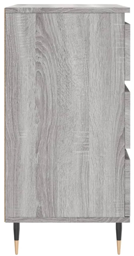 vidaXL Ντουλάπι Γκρι Sonoma 60x35x70 εκ. από Επεξεργασμένο Ξύλο