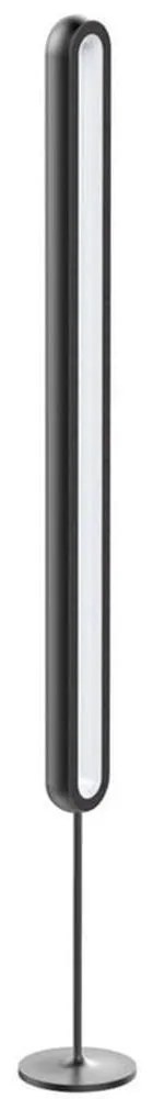 Φωτιστικό Δαπέδου LightPillar 11356GY/LTPRMT+EU Αφής &amp; Τηλεχειρισμού Φ20cm 131cm Grey Allocacoc Metal