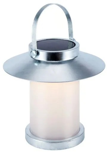 Επιδαπέδιο Φωτιστικό Ηλιακό LED 2W IP54 3000K Temple Nordlux-2218325031-Ασημί 2218325031