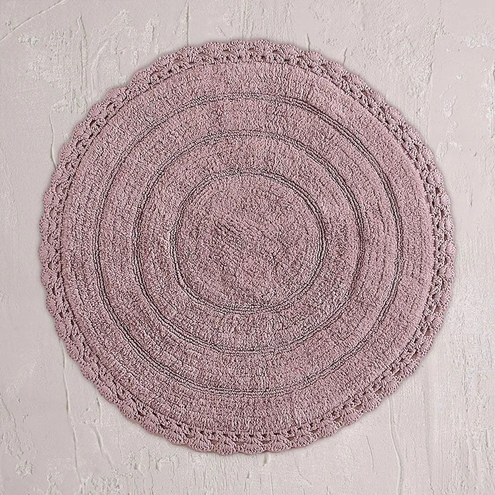 Ταπέτο Μπάνιου Opal Purple Ρυθμός 70 X 70 100% Cotton