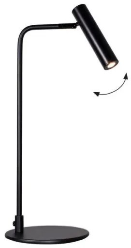 Επιτραπέζιο Φωτιστικό LED 4W 3000K Μαύρο Clio 4287100 Viokef-4287100-Μαύρο 4287100