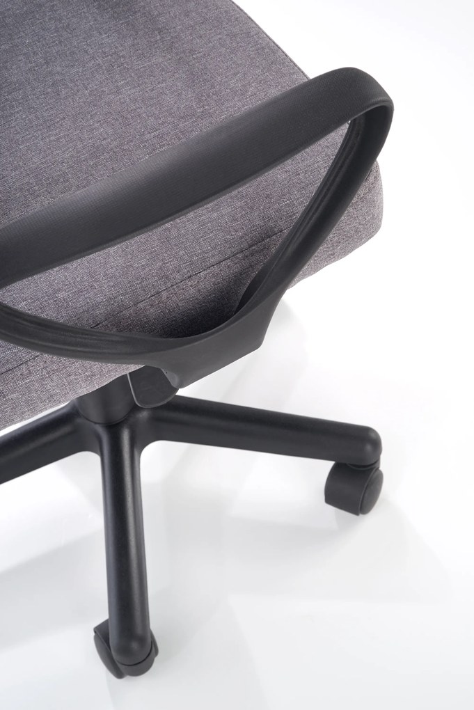 TIMMY o.chair, color: grey / black DIOMMI V-CH-TIMMY-FOT-POPIEL