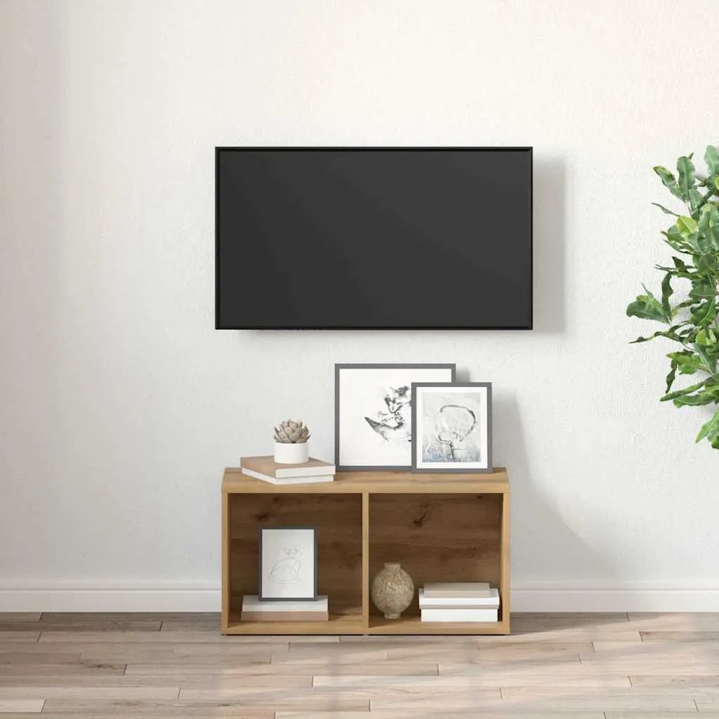 vidaXL Ντουλάπι TV artisan δρυς Επεξεργασμένο ξύλο