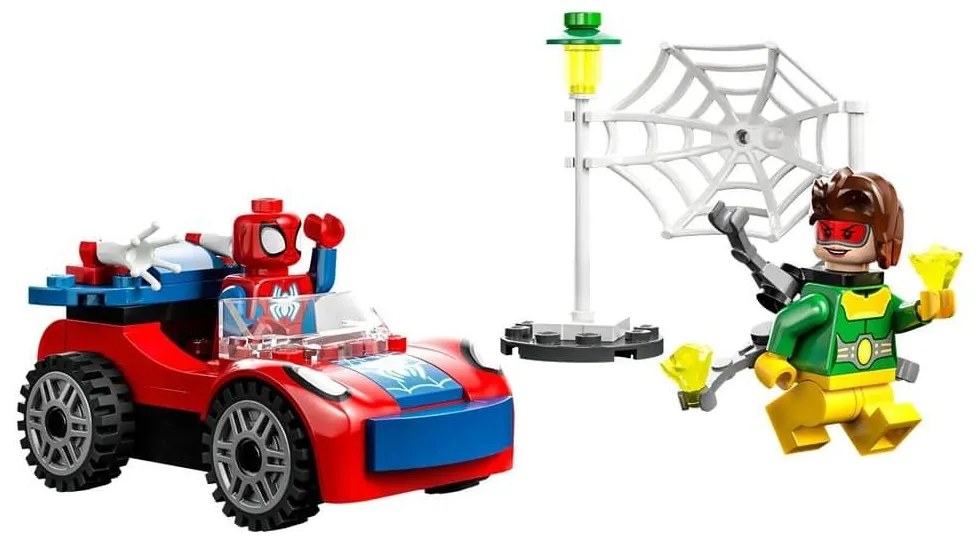 Το Αυτοκίνητο Του Spider-Man Και Η Doc Ock Marvel 10789 48τμχ 4 ετών+ Multicolor Lego