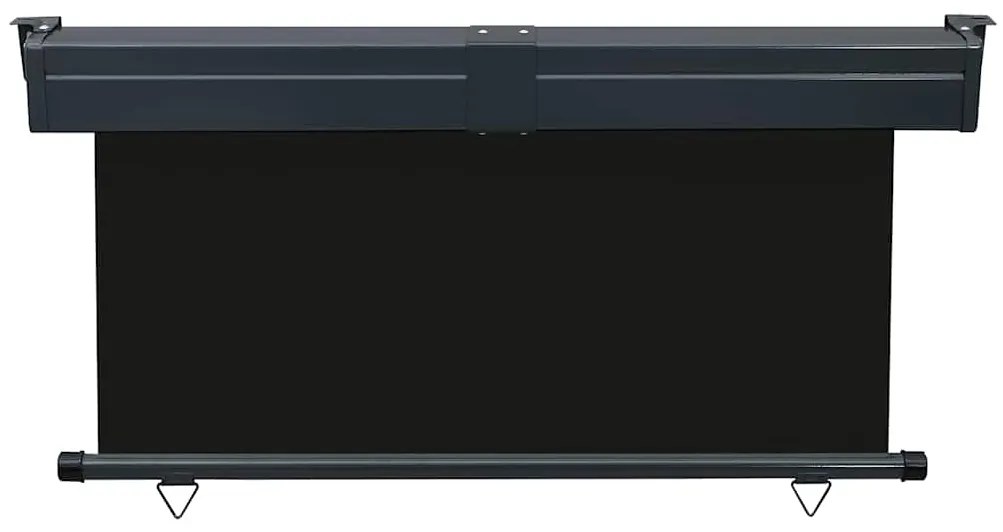 vidaXL Σκίαστρο Βεράντας Πλαϊνό Μαύρο 145 x 250 εκ.