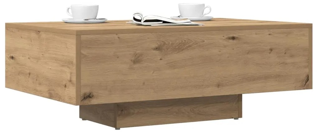vidaXL Τραπεζάκι Σαλονιού Αρτισιανή Δρυς 85x55x31 εκ Επεξεργασμ. Ξύλο