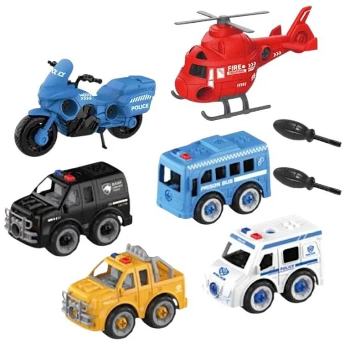 Σετ Συναρμολογούμενα Οχήματα με Αξεσουάρ CXL900-117E DIY