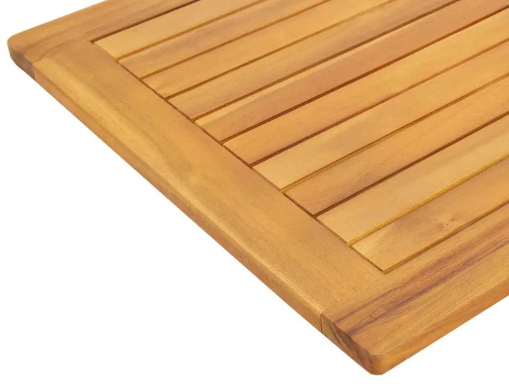 vidaXL Καπάκι τραπεζιού Καφέ 110 x 55 x 2 εκ. Μασίφ ξύλο ακακίας