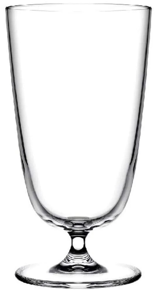 Ποτήρι Νερού Nude Giorgio Bargiani (Σετ 4Τμχ) NU67244-4 Φ8,2x14,9cm 375ml Clear Espiel Κρύσταλλο