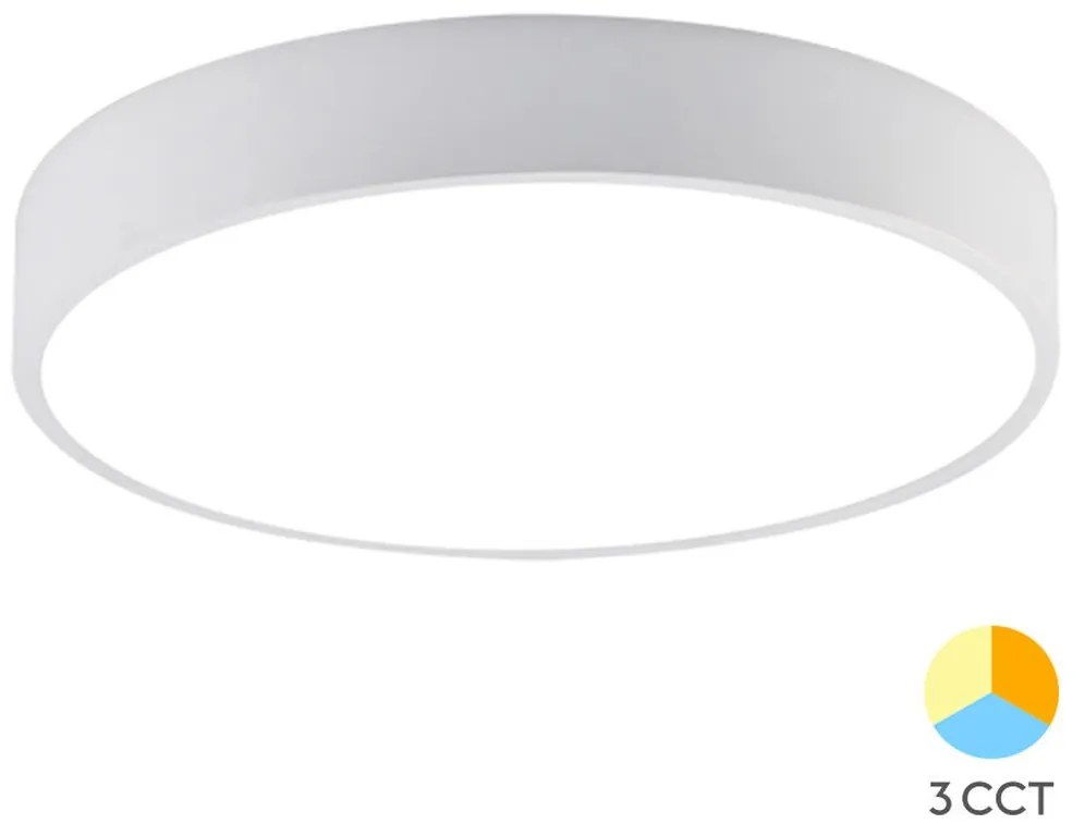 Φωτιστικό Οροφής Braytron BH16-04280 Λευκό (White) CCT3