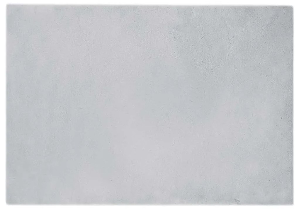 vidaXL Χαλιά Ψεύτικου Κουνελιού Olite Γκρι 140 x 200 cm Πολυεστέρας