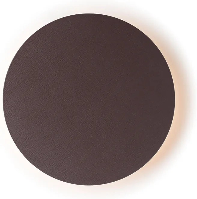 Απλίκα Τοίχου LED Aca Eclipse ZM1715LEDWDL D.Brown Leather