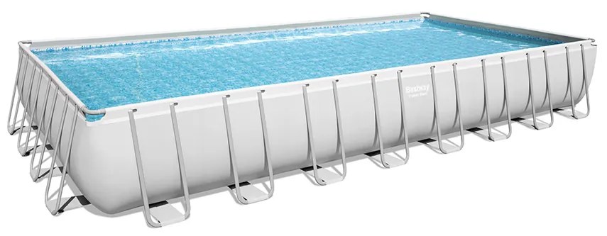 Πισίνα BESTWAY POWER STEEL RECTANGULAR FRAME POOL 9.56x4.88x1.32m