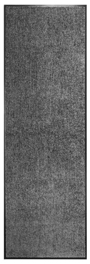 Πατάκι Εισόδου Πλενόμενο Ανθρακί 60 x 180 εκ.