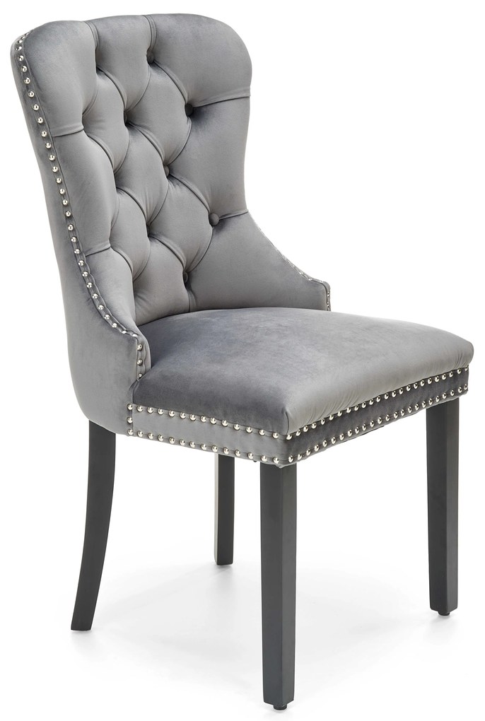 MIYA chair black/grey DIOMMI V-CH-MIYA-KR-POPIEL DIOMMI-60-21547