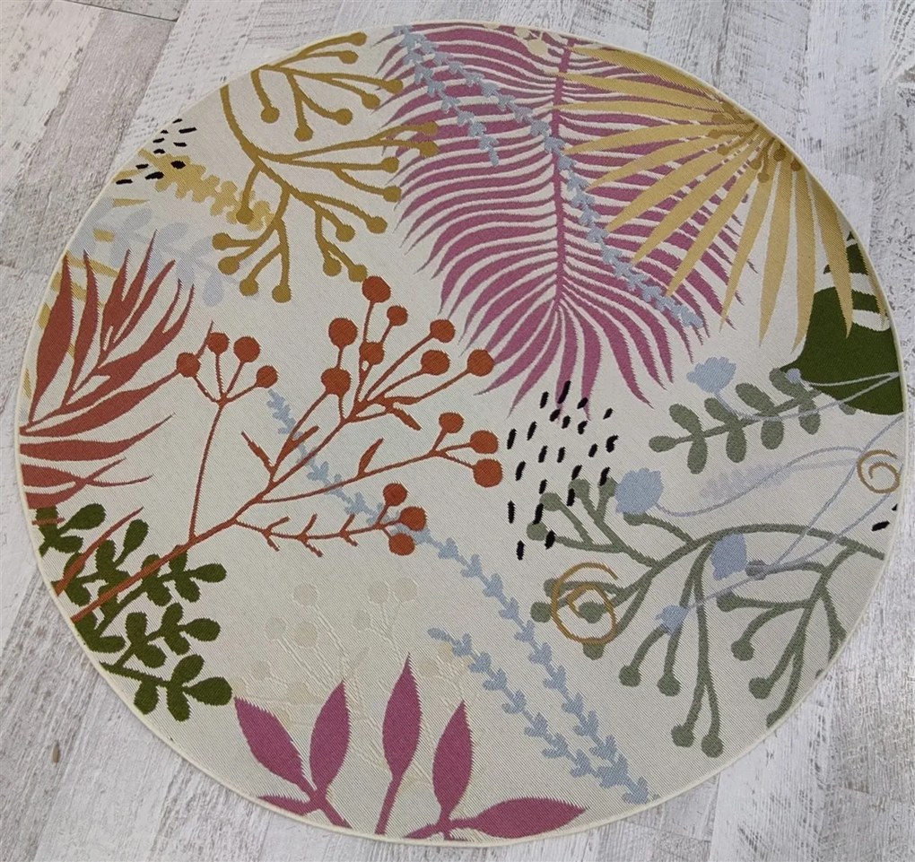 ΧΑΛΙ LEAVES 054/W - 080cm x 140cm