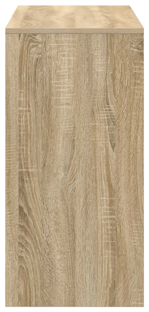 vidaXL Γραφείο Sonoma Δρυς 90 x 37.5 x 75 εκ Επεξεργασμένο ξύλο
